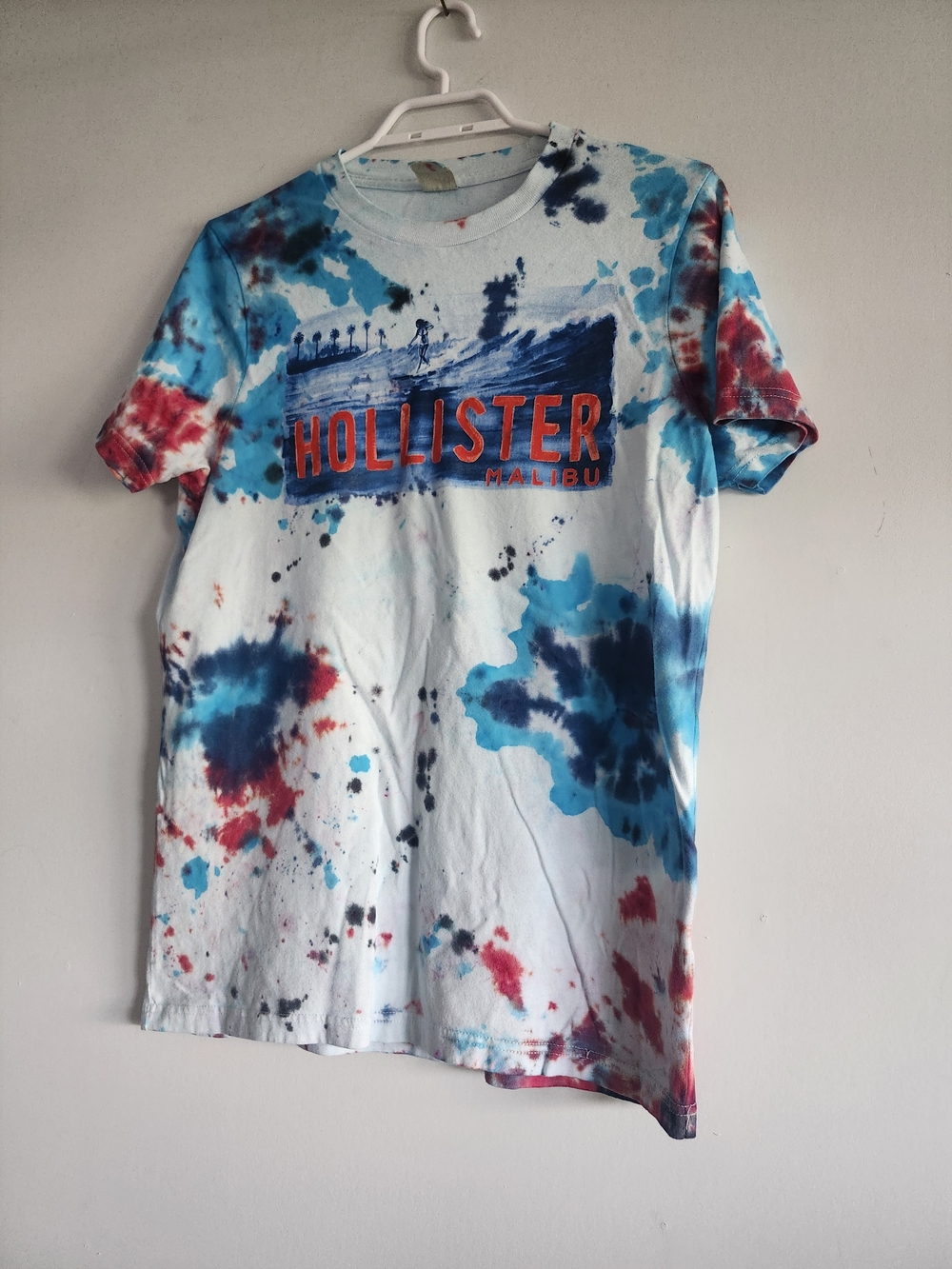 Vintage Hollister T-Shirt Women's Large | 100% Cotton Stretch Crewneck Y2K